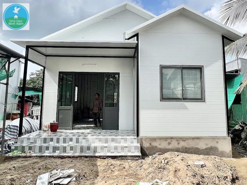Nhà lắp ghép panel Nhà lắp ghép panel