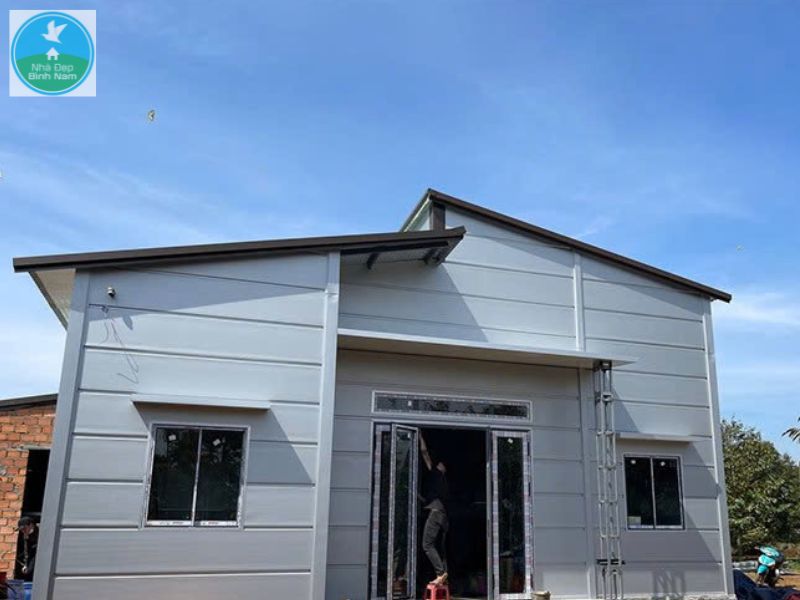 Nhà lắp ghép panel Nhà lắp ghép panel