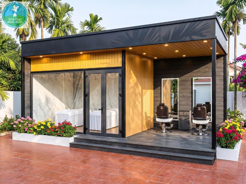 Nhà lắp ghép panel Nhà lắp ghép panel