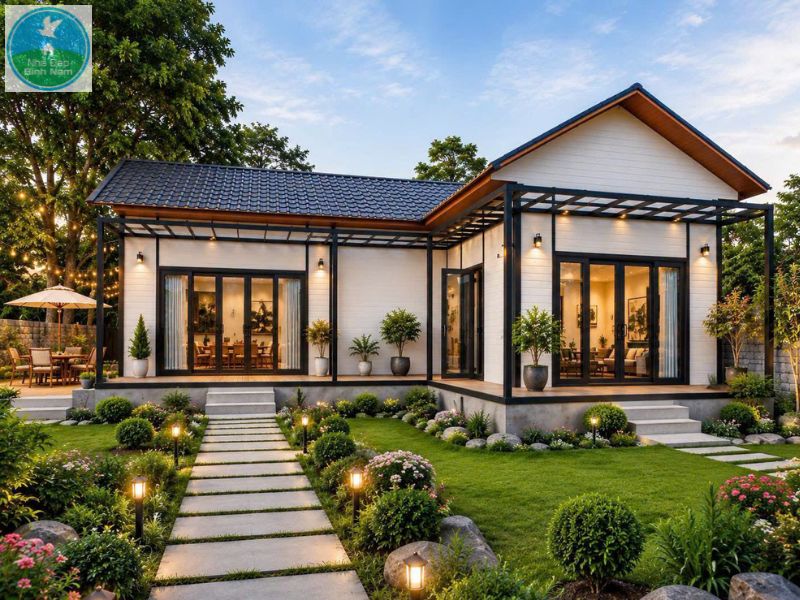 Nhà lắp ghép panel Nhà lắp ghép panel