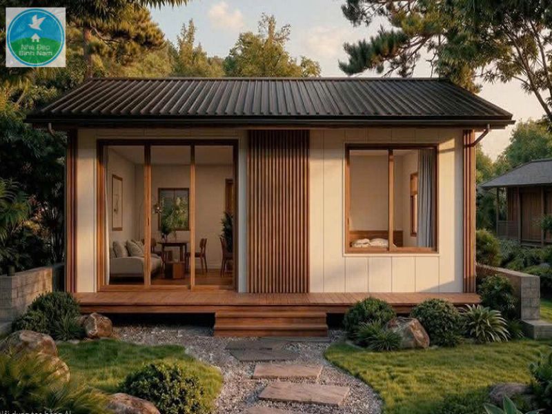Nhà lắp ghép panel Nhà lắp ghép panel