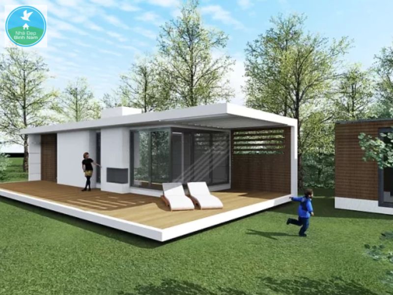 Nhà lắp ghép panel Nhà lắp ghép panel