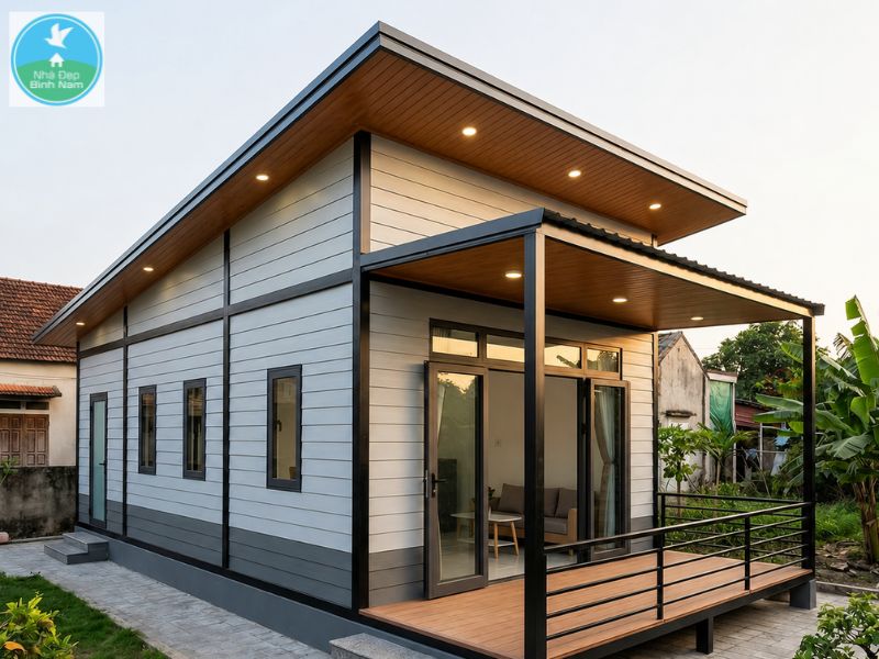 Nhà lắp ghép panel