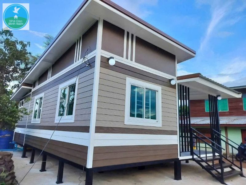 Nhà lắp ghép panel Nhà lắp ghép panel