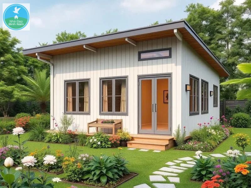 Nhà lắp ghép panel Nhà lắp ghép panel