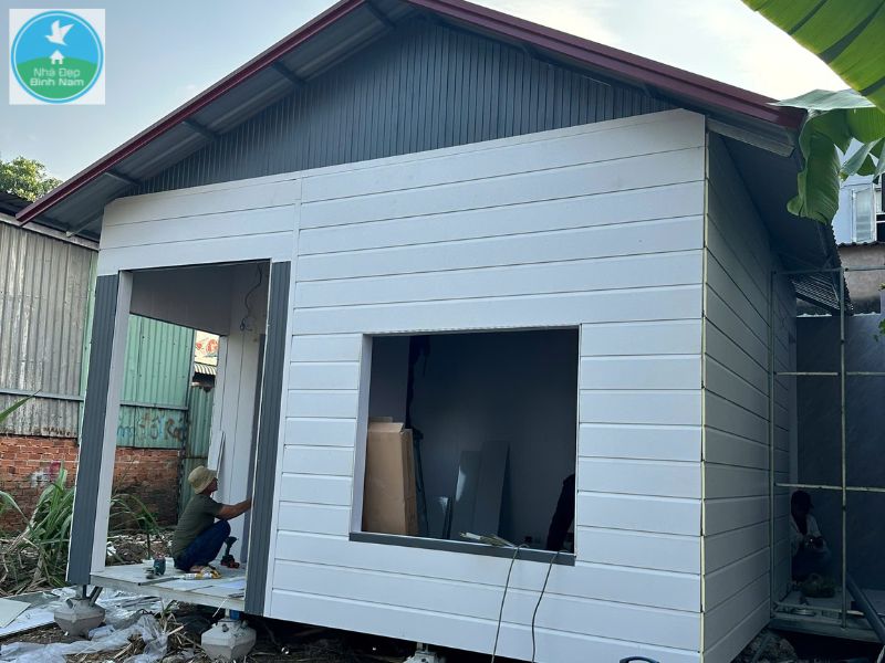 Nhà lắp ghép panel Nhà lắp ghép panel