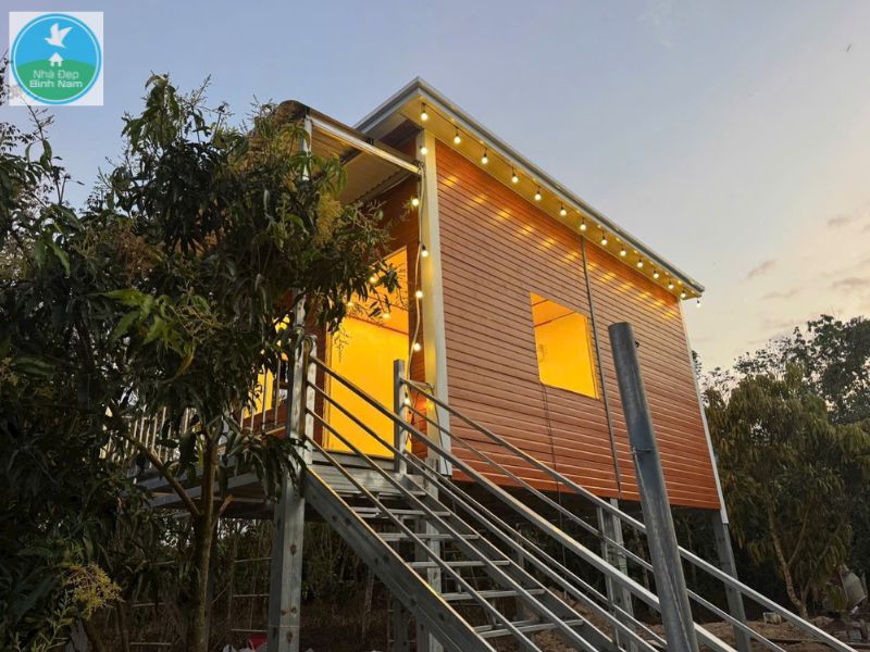 Nhà lắp ghép panel Nhà lắp ghép panel