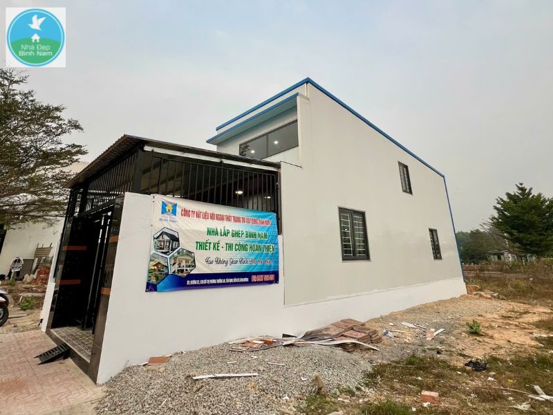 Nhà lắp ghép panel Nhà lắp ghép panel