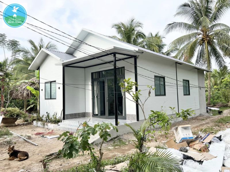 Nhà lắp ghép panel Nhà lắp ghép panel