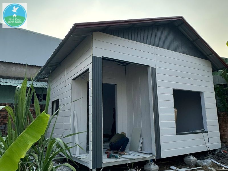 Nhà lắp ghép Bình Nam thi công tại Tân Uyên Nhà lắp ghép Bình Nam thi công tại Tân Uyên