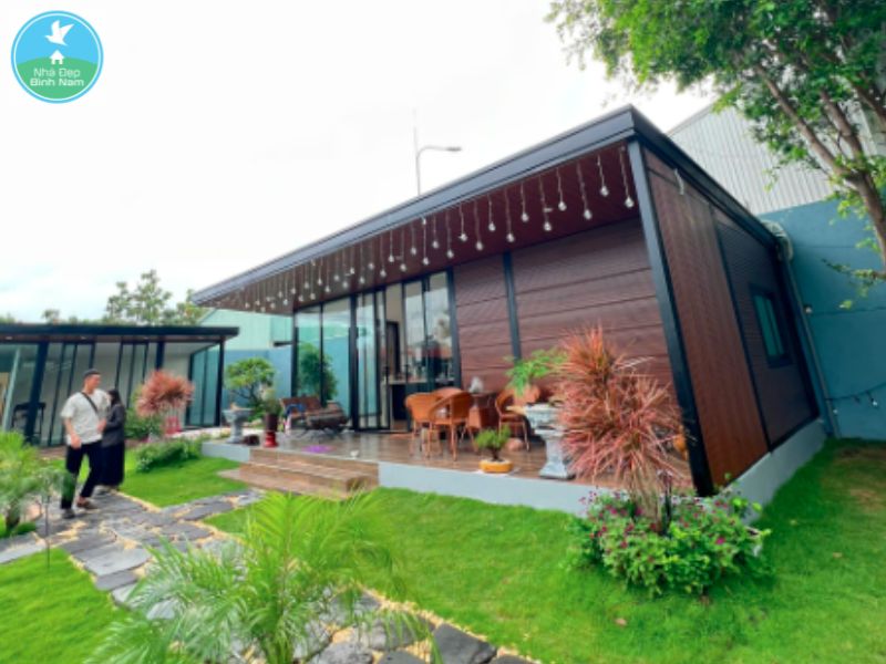 Nhà lắp ghép Bình Nam thi công tại Hóc Môn