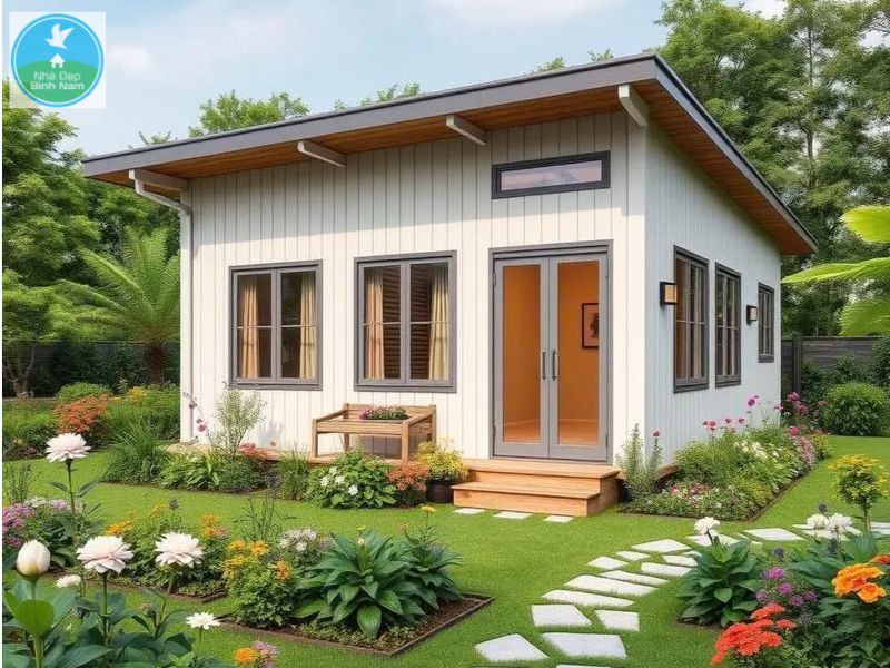 Nhà lắp ghép panel Nhà lắp ghép panel