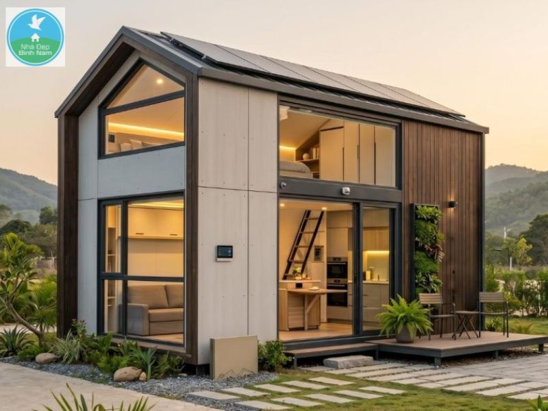 Nhà lắp ghép panel Nhà lắp ghép panel