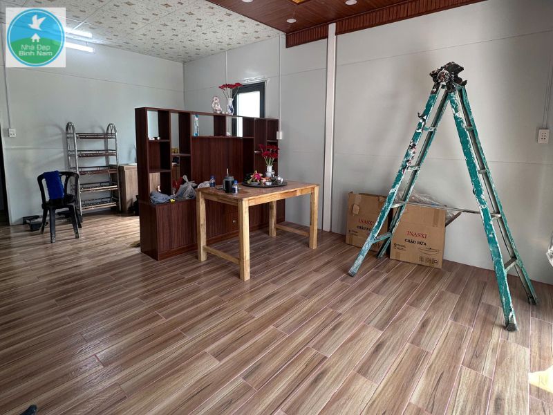 Nhà lắp ghép Bình Nam thi công tại Bến Cam