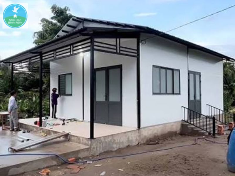 Nhà lắp ghép panel Nhà lắp ghép panel