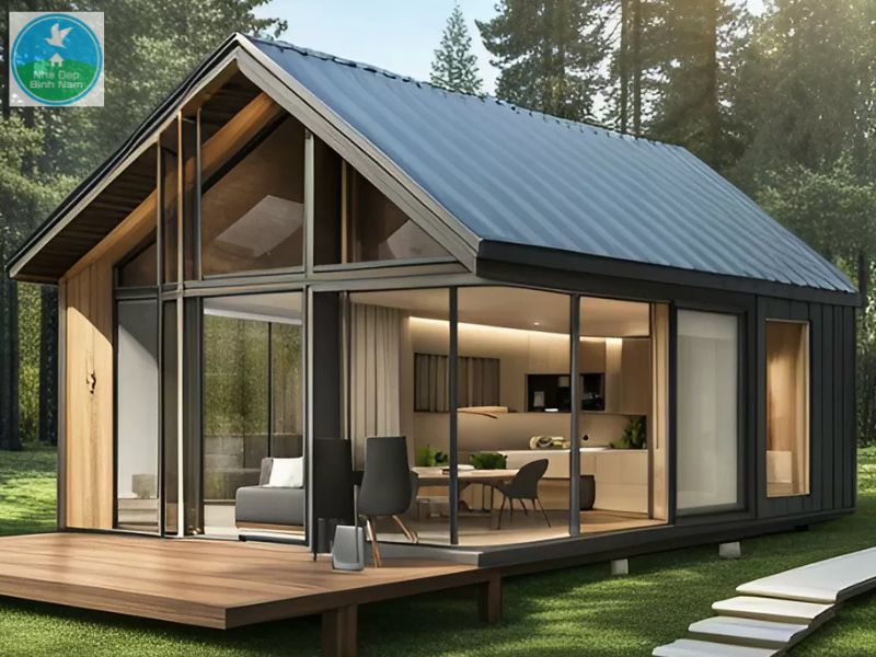 Nhà lắp ghép panel Nhà lắp ghép panel