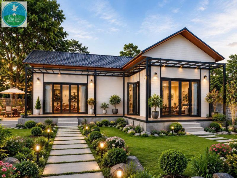 Nhà lắp ghép panel Nhà lắp ghép panel