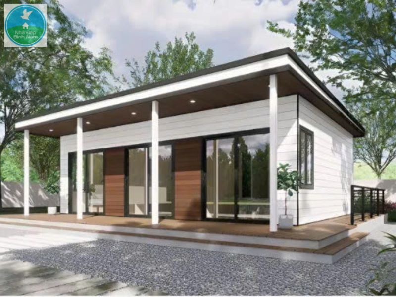 Nhà lắp ghép panel Nhà lắp ghép panel