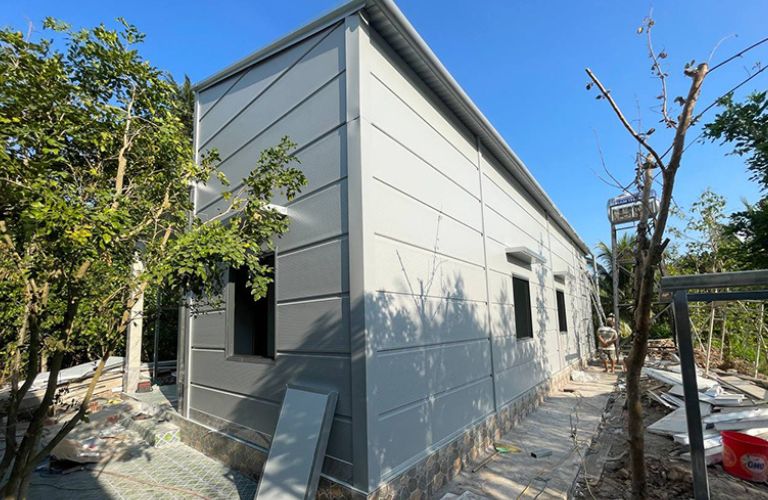 Thi công nhà lắp ghép tại Đông Hòa - Dĩ An xay-nha-lap-ghep-az100-tai-di-an-tron-goi