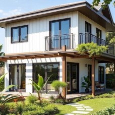 Nhà lắp ghép 2 tầng tại Trảng Boom