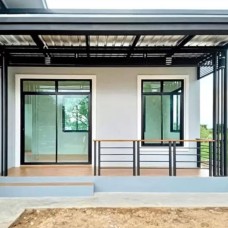 Nhà lắp ghép sân vườn đẹp tại Bến Cát
