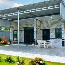 Nhà lắp ghép sân vườn đẹp tại Cần Giờ