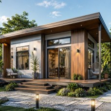 Nhận làm nhà lắp ghép sân vườn tại Bình Dương